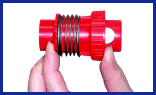 Innovative spring loaded valve
